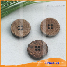 Botones naturales de coco para la ropa BN8097
